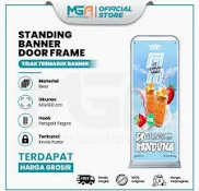 X Banner Standing Besi 160x60 cm